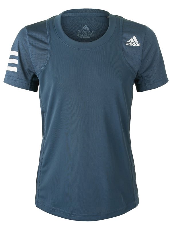 Se Adidas Girls Club Tee Blue hos Padelshoppen.com